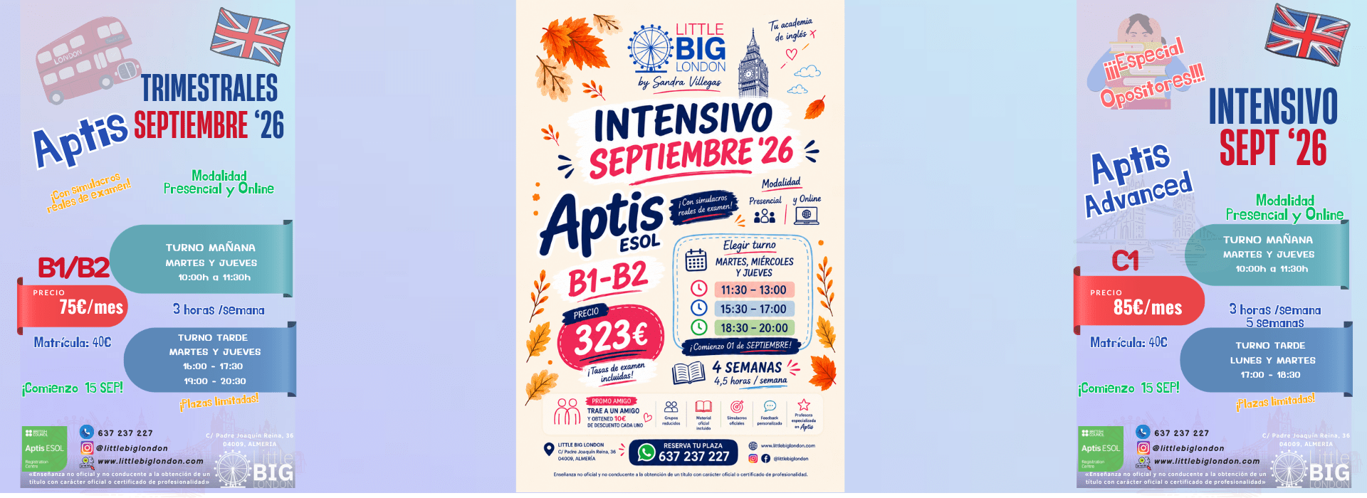 CURSOS SEPTIEMBRE 2026 WEB